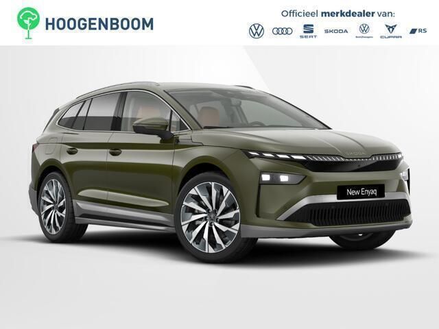 Groen Nieuw 2025 Skoda Enyaq iV Business Line SUV | € 55.325 (Duur) - Afbeelding 1/4