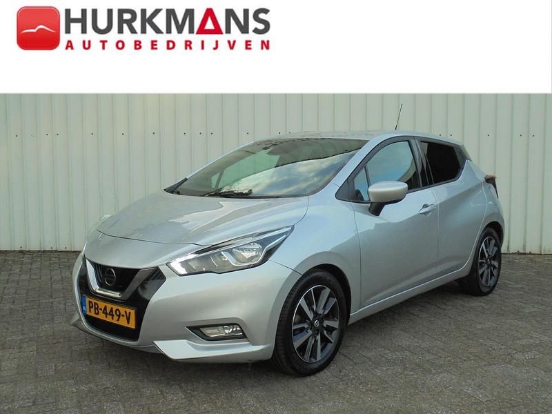 Grijs Occasion 2017 Nissan Micra Hatchback | € 7.948 (Eerlijke prijs) - Afbeelding 1/4