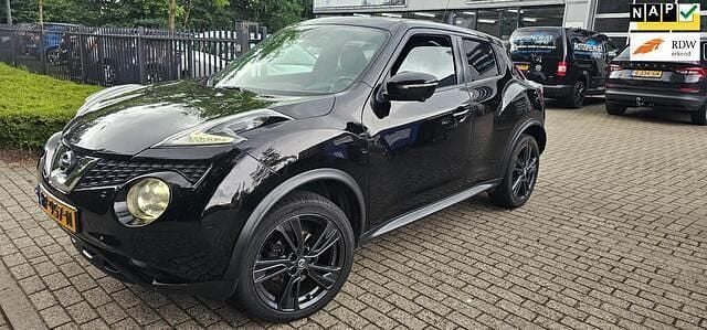 Zwart Gebruikt 2015 Nissan Juke S SUV | € 7.450 (Eerlijke prijs) - Afbeelding 1/4