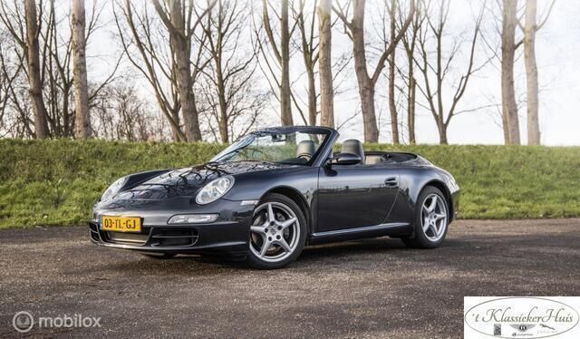 Occasion Porsche 911 Carrera Cabriolet 325 PK (239 kW) 2006 Grijs Cabriolet