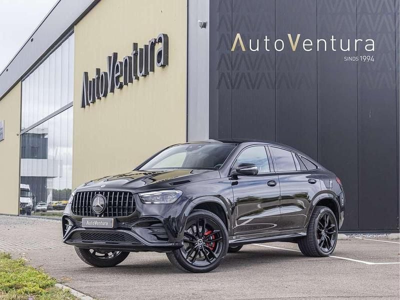 Zwart, metallic lak Gebruikt 2023 Mercedes GLE400 AMG Line Premium Plus Coupé | € 98.940 - Afbeelding 1/4