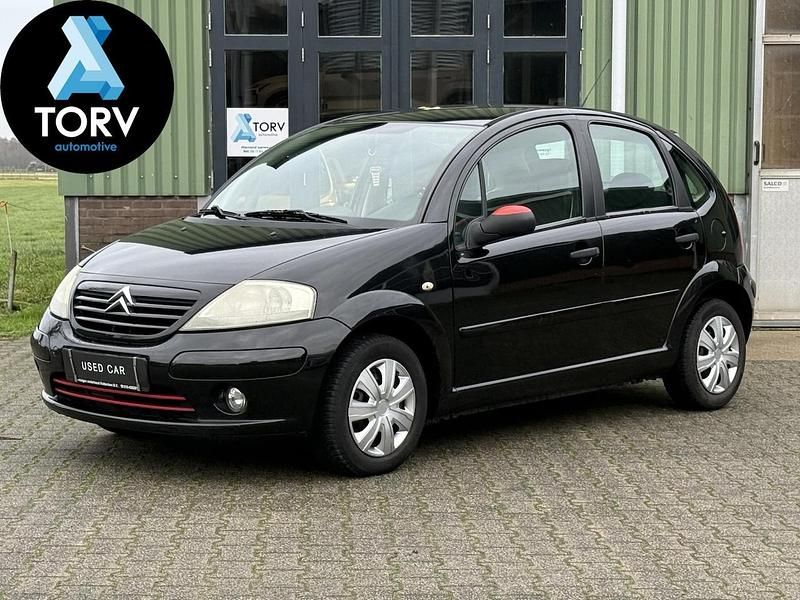 Zwart Gebruikt 2005 Citroën C3 Attraction Hatchback | € 945 - Afbeelding 1/4