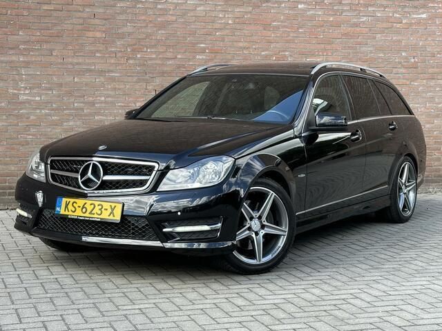 Zwart, metallic lak Gebruikt 2012 Mercedes C350 Avantgarde Stationwagen | € 11.995 (Goede deal) - Afbeelding 1/4