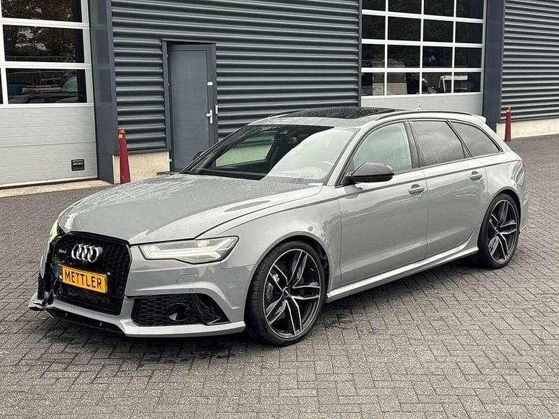 Grijs Gebruikt 2015 Audi RS6 Proline Stationwagen | € 35.850 - Afbeelding 1/4