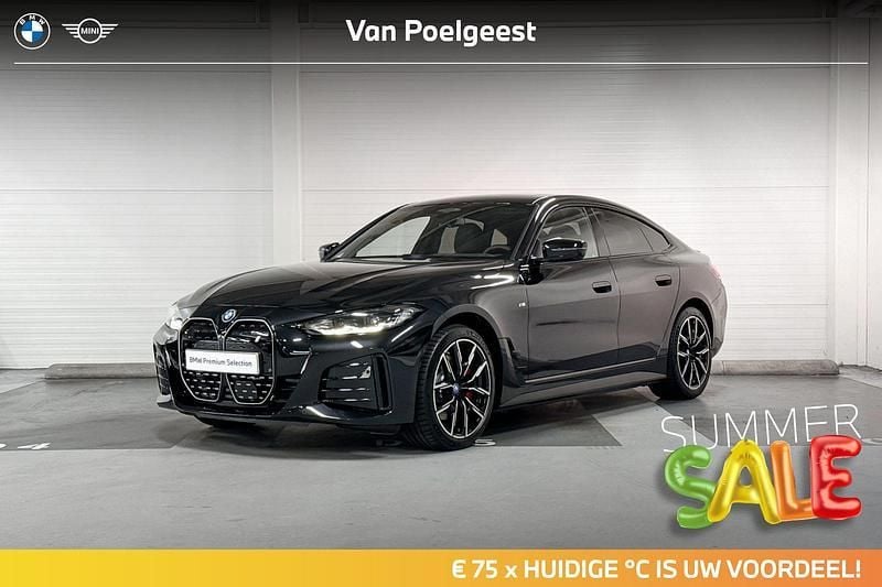 Zwart Gebruikt 2024 BMW i4 Sedan | € 51.900 (Super prijs) - Afbeelding 1/4
