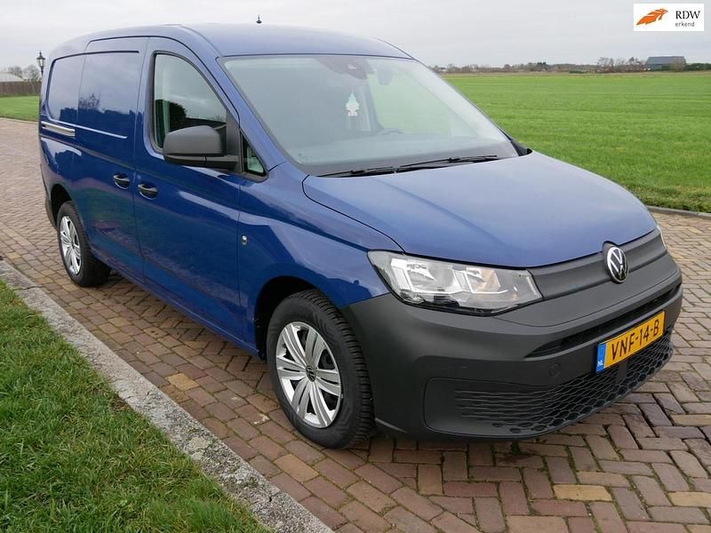 Blauw Occasion 2021 VW Caddy Maxi Trendline MPV | € 10.999 (Super prijs) - Afbeelding 1/3