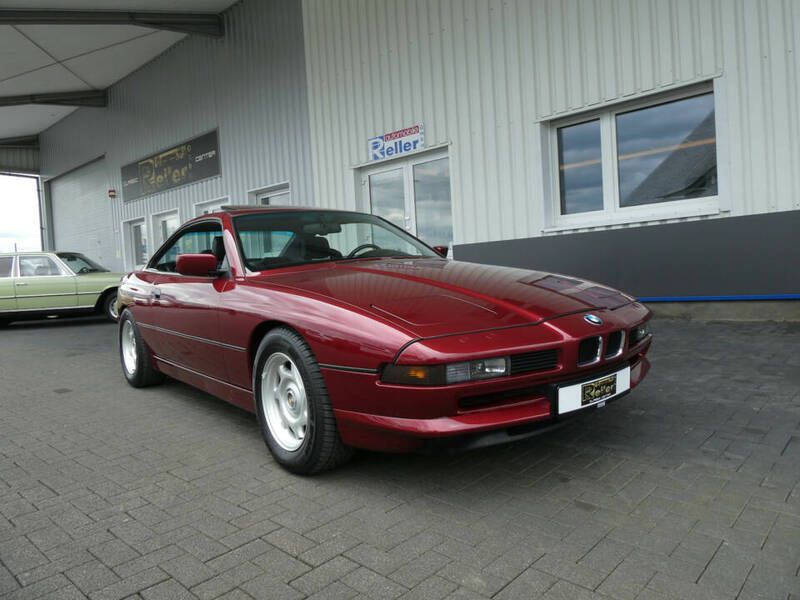 Rood Gebruikt 1990 BMW 850 Coupé | € 34.900 - Afbeelding 1/4