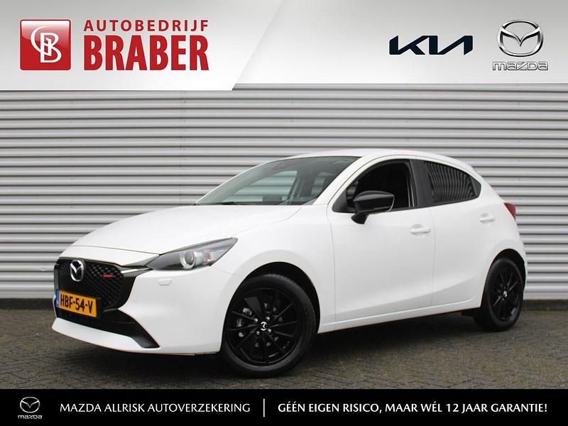 Wit Gebruikt 2025 Mazda 2 Homura-Line Hatchback | € 23.450 (Eerlijke prijs) - Afbeelding 1/4