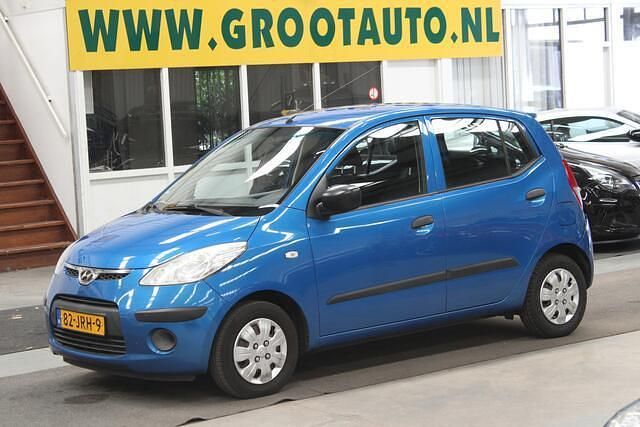 Blauw, metallic lak Gebruikt 2009 Hyundai i10 Active Hatchback | € 1.944 (Goede deal) - Afbeelding 1/4