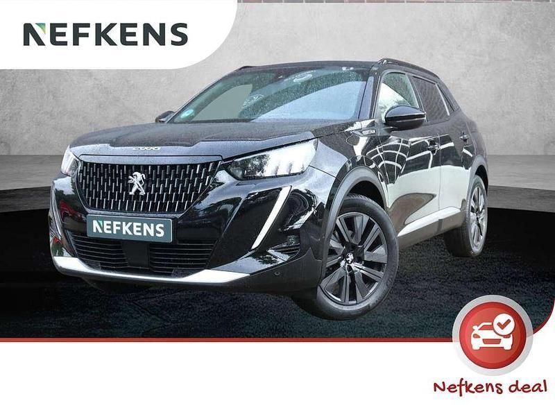 Zwart Gebruikt 2021 Peugeot 2008 GT SUV | € 23.900 (Duur) - Afbeelding 1/3