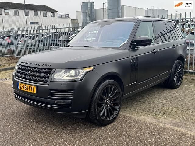 Zwart Gebruikt 2016 Land Rover Range Rover Vogue SUV | € 35.900 (Eerlijke prijs) - Afbeelding 1/4
