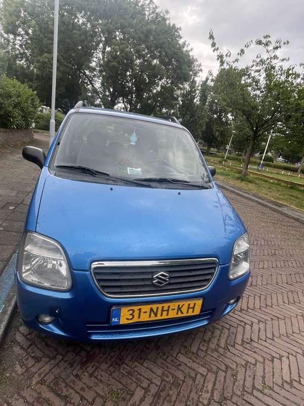 Blauw Gebruikt 2003 Suzuki Wagon R+ Limited Stationwagen | € 800 (Goede deal) - Afbeelding 1/4