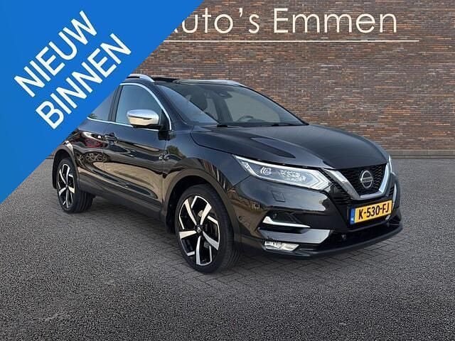 Zwart, metallic lak Gebruikt 2019 Nissan Qashqai SUV | € 18.495 (Eerlijke prijs) - Afbeelding 1/4
