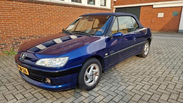 Blauw Gebruikt 1998 Peugeot 306 Cabriolet Cabriolet | € 1.650 - Afbeelding 1/4