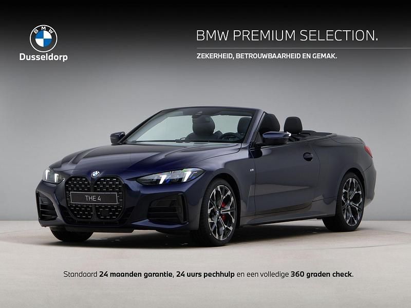 Blauw, metallic lak Gebruikt 2025 BMW 420 M Sport Cabriolet | € 77.450 - Afbeelding 1/4