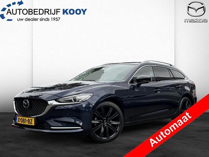 Blauw Gebruikt 2023 Mazda 6 Sportive Stationwagen | € 33.250 (Eerlijke prijs) - Afbeelding 1/4
