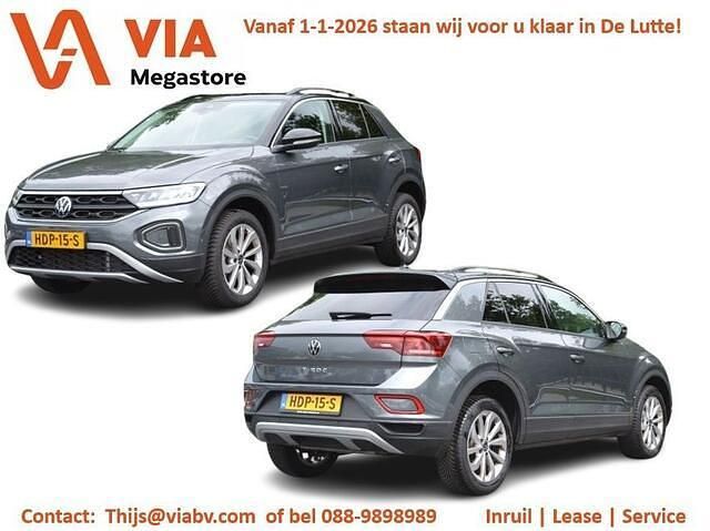 Grijs Gebruikt 2024 VW T-Roc Style SUV | € 29.999 (Super prijs) - Afbeelding 1/4