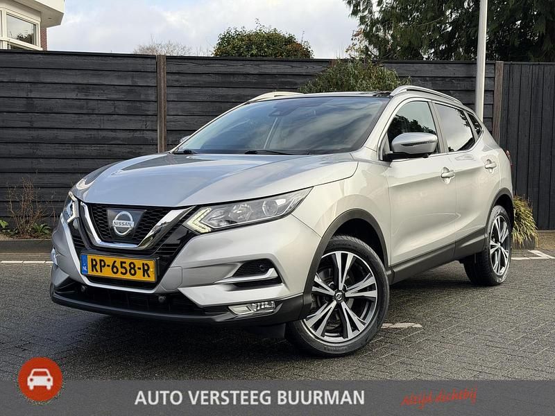 Grijs Gebruikt 2018 Nissan Qashqai N-Connecta SUV | € 15.750 (Eerlijke prijs) - Afbeelding 1/4