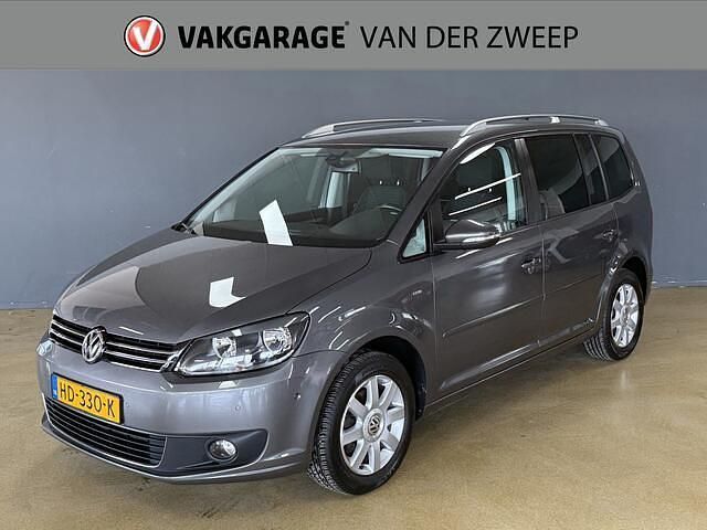 Grijs Occasion 2015 VW Touran Highline MPV | € 13.950 (Super prijs) - Afbeelding 1/4