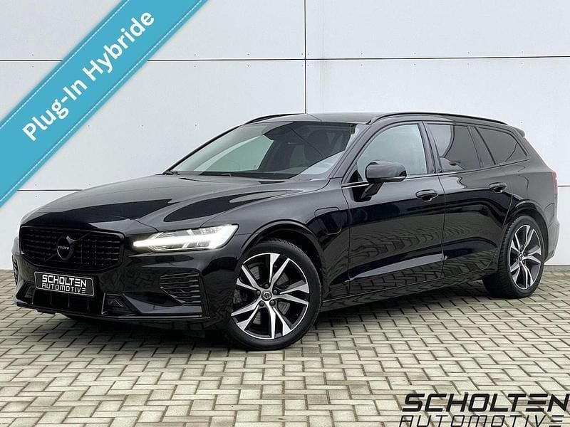 Zwart Gebruikt 2020 Volvo V60 R-Design Stationwagen | € 25.950 (Super prijs) - Afbeelding 1/4