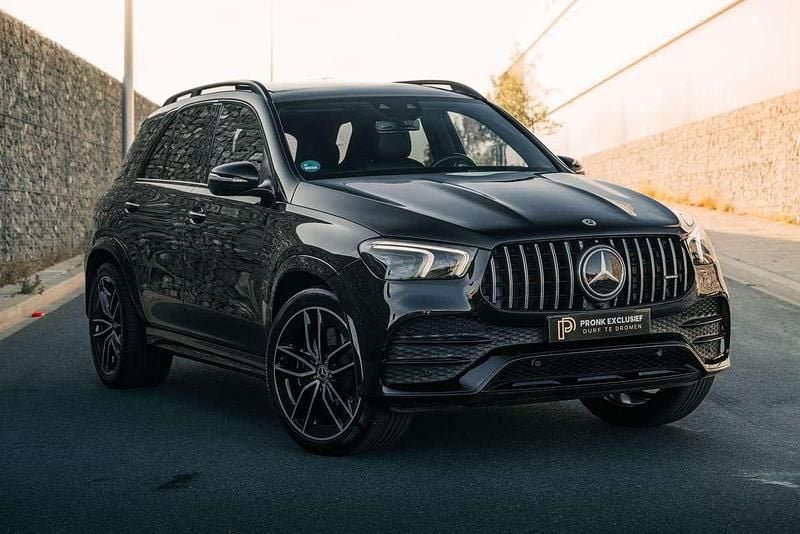 Zwart Gebruikt 2022 Mercedes GLE350 AMG Line Premium Plus SUV | € 69.890 (Goede deal) - Afbeelding 1/4