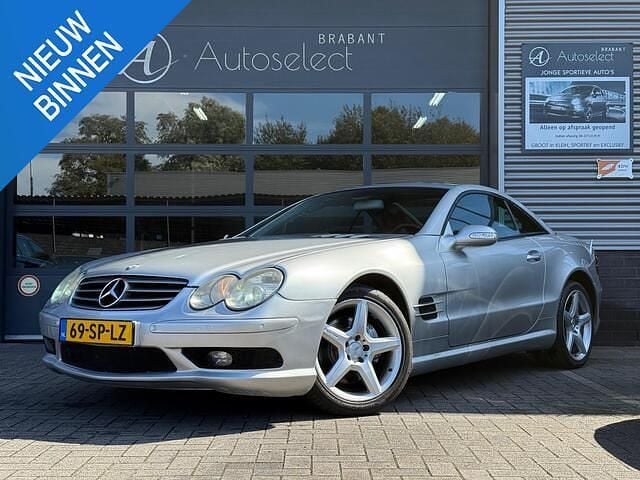 Grijs Gebruikt 2002 Mercedes SL500 AMG Cabriolet | € 13.490 (Eerlijke prijs) - Afbeelding 1/4