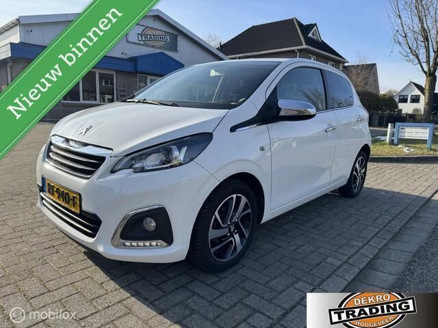 Wit Gebruikt 2018 Peugeot 108 Allure Hatchback | € 7.850 (Eerlijke prijs) - Afbeelding 1/4