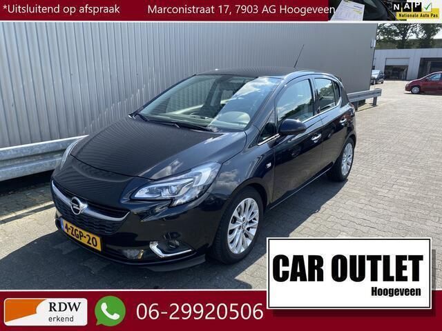 Zwart, metallic lak Gebruikt 2015 Opel Corsa Cosmo Hatchback | € 6.450 (Goede deal) - Afbeelding 1/4
