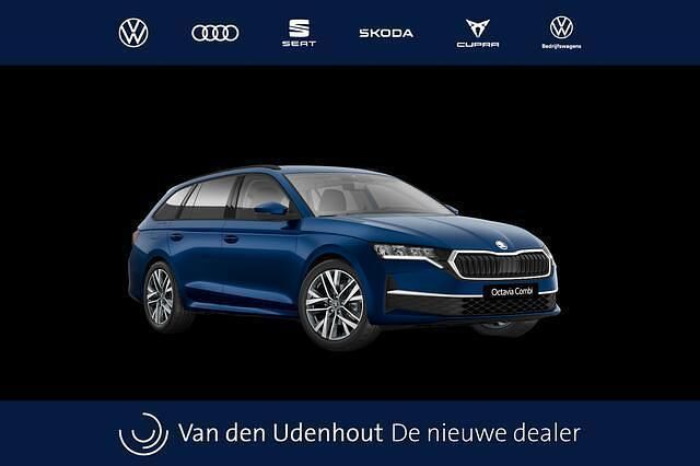 Blauw Nieuw 2025 Skoda Octavia Business Line Stationwagen | € 40.062 (Eerlijke prijs) - Afbeelding 1/4
