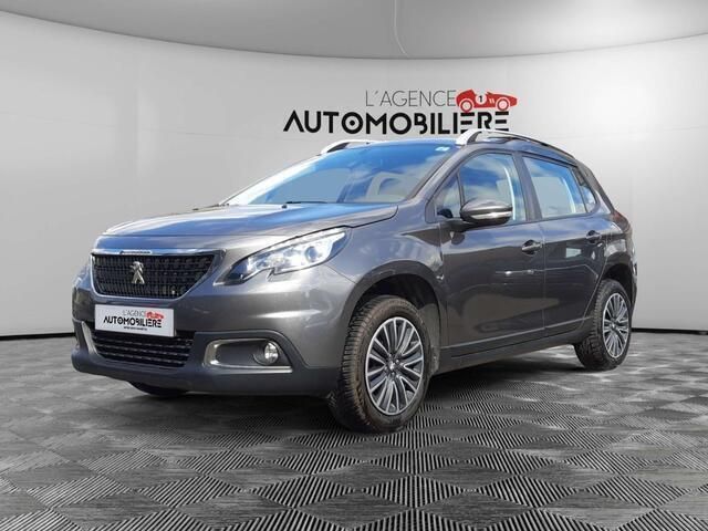 Grijs Gebruikt 2017 Peugeot 2008 Allure SUV | € 7.900 (Super prijs) - Afbeelding 1/4