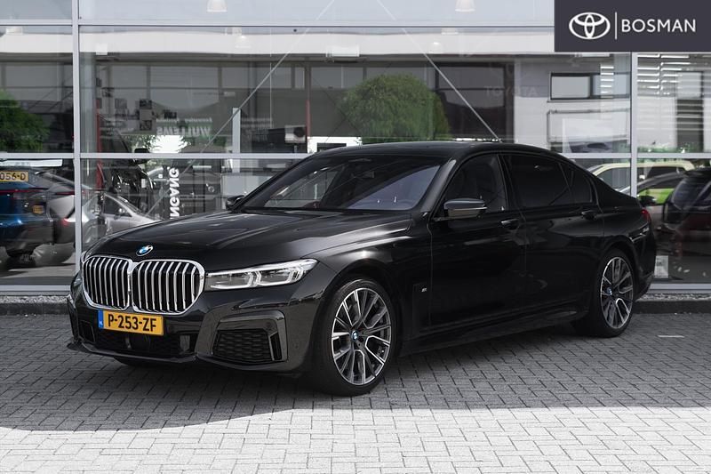 Zwart Gebruikt 2022 BMW 750L Executive Sedan | € 98.549 - Afbeelding 1/4