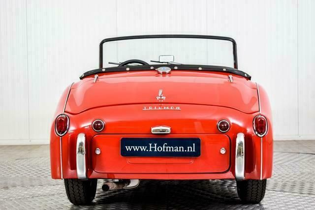 Occasion Triumph TR3 1959 Rood Cabriolet