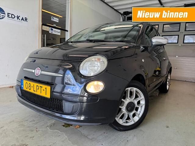 Zwart Occasion 2010 Fiat 500 Sport Hatchback | € 4.995 (Iets duurder) - Afbeelding 1/4