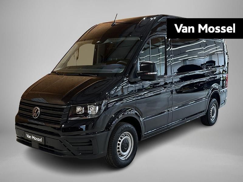 Zwart Occasion 2024 VW Crafter Trendline Van | € 45.300 (Duur) - Afbeelding 1/4