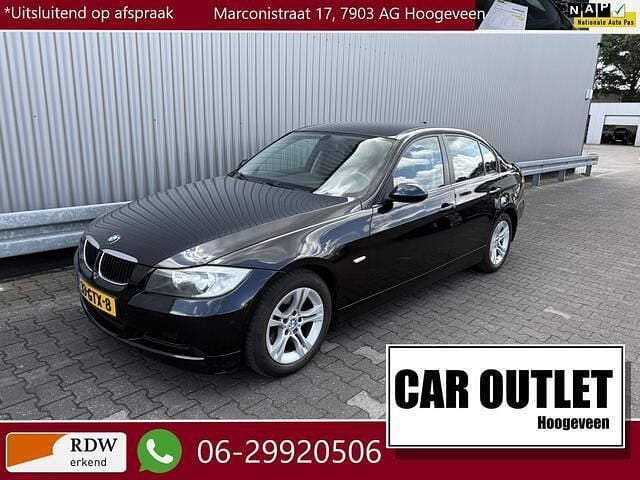 Zwart Gebruikt 2008 BMW 316 Sedan | € 4.450 (Eerlijke prijs) - Afbeelding 1/4
