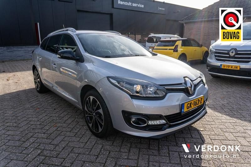 Occasion Renault Mégane GrandTour Bose Edition 132 PK (97 kW) 2015 Grijs Stationwagen
