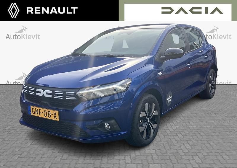 Blauw Occasion 2024 Dacia Sandero Comfort Hatchback | € 17.950 (Eerlijke prijs) - Afbeelding 1/3