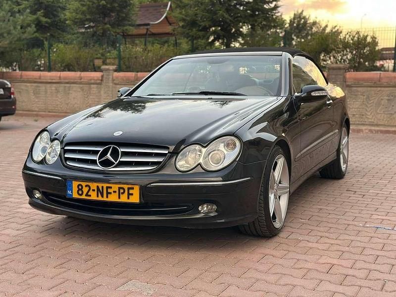 Occasion Mercedes CLK200 Elegance 163 PK (119 kW) 2003 Zwart Cabriolet