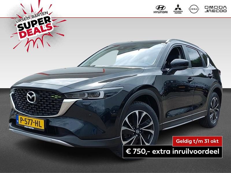 Zwart Gebruikt 2022 Mazda CX-5 Newground SUV | € 31.430 (Eerlijke prijs) - Afbeelding 1/4