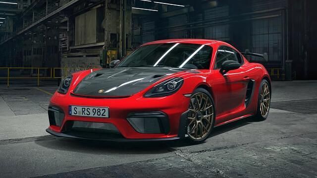 Rood Gebruikt 2022 Porsche 718 Cayman Coupé | € 194.900 (Goede deal) - Afbeelding 1/4