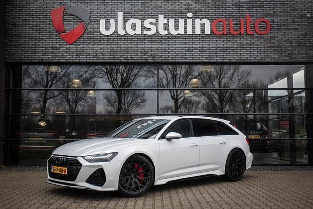 Wit Gebruikt 2020 Audi RS6 Advanced Stationwagen | € 99.950 - Afbeelding 1/4