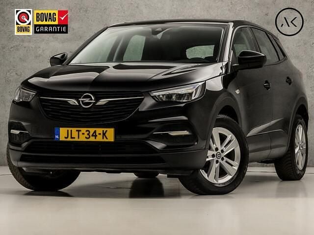 Zwart Gebruikt 2021 Opel Grandland X Elegance SUV | € 19.945 (Super prijs) - Afbeelding 1/4