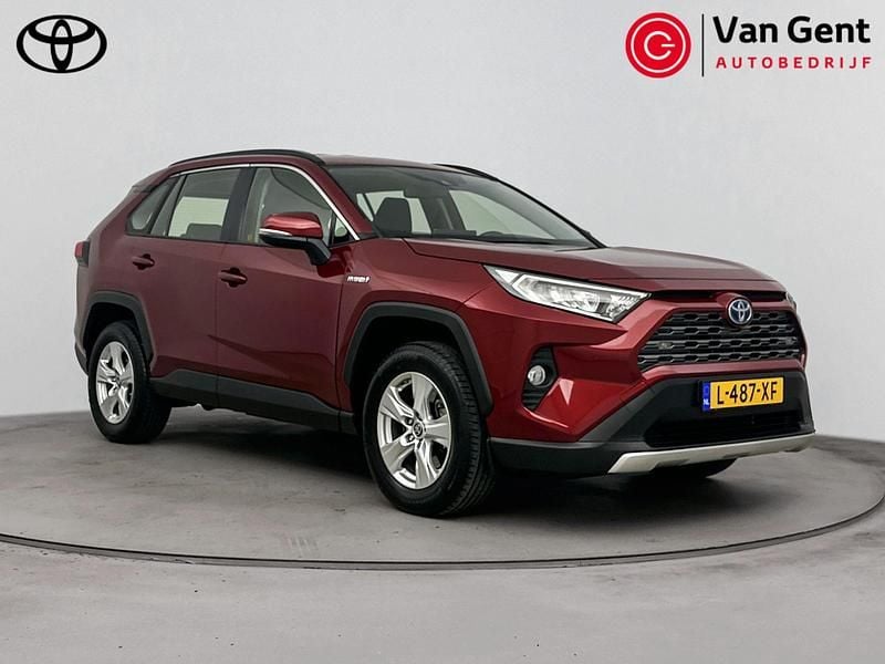 Rood Gebruikt 2020 Toyota RAV4 Hybrid Business Edition SUV | € 30.499 (Goede deal) - Afbeelding 1/4