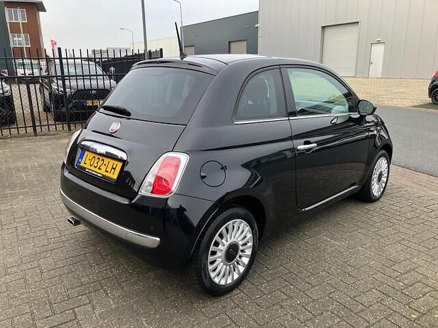 Occasion Fiat 500 Lounge 69 PK (50 kW) 2014 Zwart (metallic) Hatchback