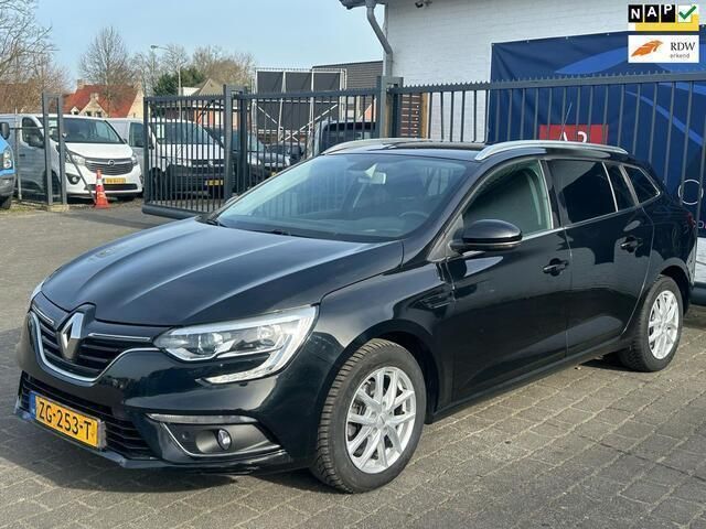 Zwart Gebruikt 2018 Renault Mégane GrandTour LIMITED Stationwagen | € 9.488 (Iets duurder) - Afbeelding 1/4