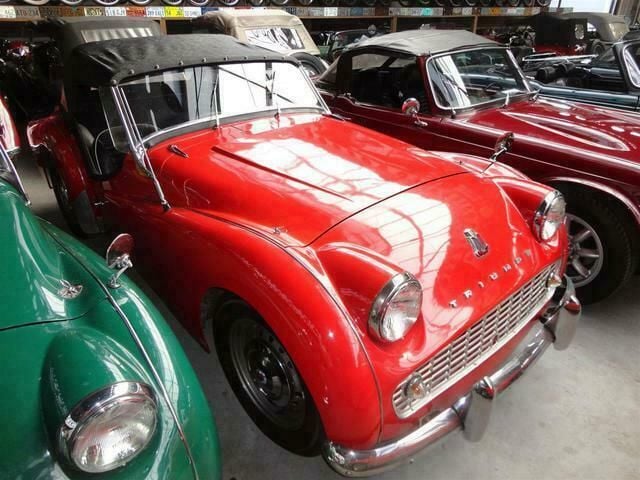 Occasion Triumph TR3 1958 Rood Cabriolet