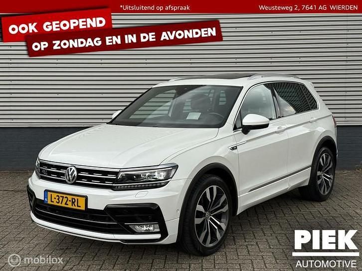 Wit Gebruikt 2017 VW Tiguan R-line SUV | € 26.999 (Eerlijke prijs) - Afbeelding 1/1