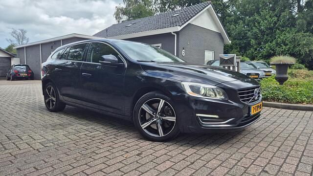 Zwart Gebruikt 2014 Volvo V60 Summum Stationwagen | € 6.499 (Super prijs) - Afbeelding 1/4
