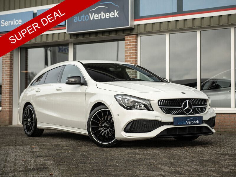 Wit Gebruikt 2016 Mercedes CLA200 Shooting Brake AMG Stationwagen | € 19.990 (Iets duurder) - Afbeelding 1/4