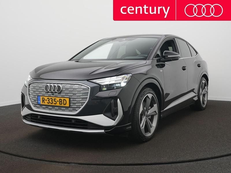 Zwart Gebruikt 2022 Audi Q4 e-tron Basis SUV | € 34.900 (Goede deal) - Afbeelding 1/4